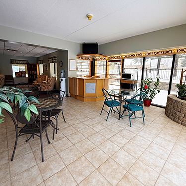 Photo of the Cafe Area